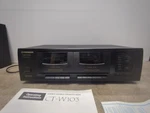 Pioneer CT-W103 Dual Double Stereo Cassette Tape Deck Manual. Read!!!. Fixed Price $24.99.