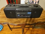 Sanyo Radio M 7033 Stereo Cassette Recorder. Fixed Price $35.00.