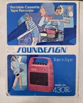 Vintage 1980S Soundesign Portable Cassette Player/recorder Model# 4301R Read!. Fixed Price $20.99.