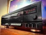 Sansui D-X119W Rare Vintage Stereo Double Cassette Deck. Fixed Price $899.00.