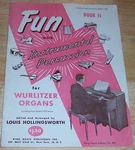Vintage 1956 Fun With Instrumental Percussion For Wurlitzer Organs S2. Fixed Price $19.99.