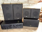 Vtg Zenith Z711B A/v Dolby Pro Logic Surround Amplifier + 5 Oem Speakers! Video!. Fixed Price $115.00.