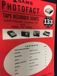 TR-133 Sams Tape Recorder Manual Admiral Bradford Craig Ge Hitachi Rca Sony Nos. Fixed Price $14.99.