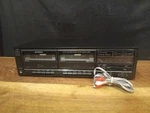 Optimus SCT-87 Dual Stereo Cassette Deck Model 14-655 Tested/working (p). Fixed Price $44.99.