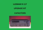 Stereo Receiver Luxman R-117 Repair Kit All Capacitors. Fixed Price $96.00.