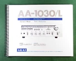 Akai AA-1030/L Instruction Manual: Full Color 14 Pages & Protective Covers!. Fixed Price $19.25.
