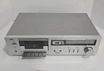 80S Jvc Model KD-D2J Stereo Cassette Deck Vintage Silver Face Japan Tested Works. Fixed Price $99.99.