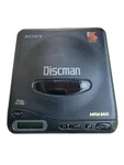 Sony Black Discman Cd Player D-11 With Mega Bass, Tested ,see Video. Fixed Price $70.00.