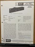 Operating Instruction Manual Altec 1603A Sequr Amplifier Coupler. Fixed Price $10.98.