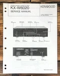 Kenwood KX-W6020 Cassette Service Manual *original*. Fixed Price $19.97.