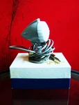 Vintage 1950'S Kent M-20 Crystal Bullet Harp Microphone Olson Aiwa Accessories. Fixed Price $143.55.