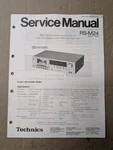Technics RS-M24 Cassette Deck Silverface Service Manual D-4940. Fixed Price $54.95.