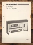 Tandberg TCD-320 Cassette Circuit Diagram *original*. Fixed Price $24.97.