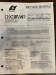 Sansui D-X311WR DX311WR Service Manual **original**. Fixed Price $9.99.