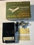 Vintage Zenith Quality Portable Cassette Player Recorder Model E608Y Box. Fixed Price $99.99.