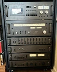 Technics Flat Series Audio File Partially Tested/working But Needs Servicing. Fixed Price $3000.00.