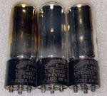 Rca Cunningham C-299 Type Short Pin Vacuum Tubes Lot Of 3 Good Continuity. Fixed Price $85.00.