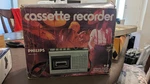Vintage Philips N2210 Portable Cassette Recorder. Fixed Price $69.87.