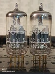 Ecc 803S Telefunken Tubes- Matched Pair. Fixed Price $1425.00.