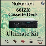 Nakamichi 681ZX Cassette Deck Ultimate Upgrade Kit Genuine Parts Restoration. Fixed Price $89.95.