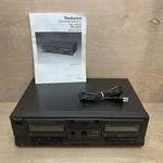 Technics Hx Pro RS-T9023 Double Cassette Deck With Manual. Fixed Price $59.99.