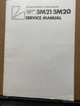 Original Service Manual For The Luxman 5M21 5M20 Power Amplifier *corner. Fixed Price $39.98.