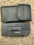 Philips Executive Professional Pocket Memo 494 Mini Cassette Recorder Works Case. Fixed Price $60.99.