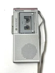 Vintage Panasonic RN-001D Micro Cassette Recorder Works Great. Fixed Price $34.99.