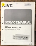 Jvc KD-A66 Cassette Service Manual *original*. Fixed Price $19.97.