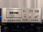 Vintage Fisher Three Ferrite Head System Audio Stereo Cassette Deck. Fixed Price $98.00.