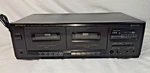 Optimus SCT-5500 Dual High Speed Dubbing Cassette Deck Needs Rubber Bands Works. Fixed Price $29.99.