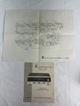 Vintage Lafayette LT-670 Solid State Tuner Operating Manual & Schematics Booklet. Fixed Price $42.49.