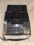 General Electric M8455 Cassette Tape Recorder In Case Works*. Fixed Price $14.41.