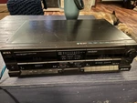 Aiwa AD-WX707U Stereo Cassette Powers Decks Do Not Turn. For Parts Only. Fixed Price $25.00.