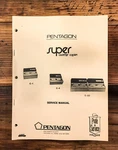 Pentagon Industries C-1 C-4 C-32 Cassette Copier Service Manual *original*. Fixed Price $19.97.