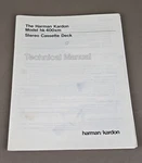 Harman Kardon Stereo Cassette Deck Hk 400 Xm Technical Manual D-4237. Fixed Price $54.95.