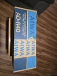 Aiwa AD-R40U Stereo Cassette Deck Black Hx Pro Quick Reverse Dolby Nr. Fixed Price $40.50.