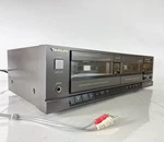Technics RS-T22 Dolby B/c Dual Cassette Deck Player Rew Issue. Fixed Price $39.99.