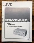 Jvc JA-S22 Amplifier Service Manual *original*. Fixed Price $29.97.
