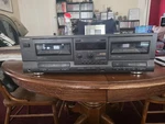 Technics RS-TR313 Double Cassette Deck Auto Reverse Dolby B/c Hx Pro Black. Fixed Price $95.00.