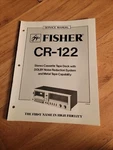 Fisher Cr 122 Cassette Deck Service Manual Repair. Fixed Price $18.88.