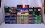 Lot Of 34 T-120 New Blank Vhs Tapes Sony, Tdk, Fujifilm, Maxell, Rca, Samsung. Fixed Price $72.00.