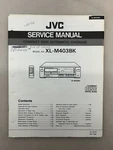 Jvc XL-M403BK Original Service Manual Free Shipping. Fixed Price $14.00.