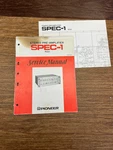 Original Pioneer SPEC-1 Pre-amplifier Service Manual/kcu Schematic. Fixed Price $195.00.