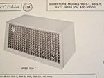 Silvertone 9315-T, 9316-T, 9327, & 9328 Amplifier Photofact. Fixed Price $7.50.