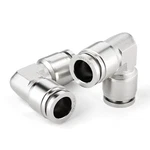 304 Stainless Steel 10MM Od 90 Push To Connect Fittings Tube Elbow Pu.... Fixed Price $22.48.