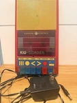 General Electric Kid-corder Cassette Recorder 3-5017A Works W/power Adapter. Fixed Price $42.00.
