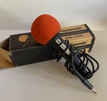 Vintage Panasonic Dynamic Microphone Model WM-2298 Box. Fixed Price $18.00.