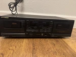 Optimus SCT-55 Stereo Dual Cassette Tape Deck Recorder Vintage 1994 Untested. Fixed Price $39.99.