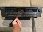 Jvc TD-W205 Dual Double Stereo Cassette Tape Deck Player Recorder Tested Working. Fixed Price $45.00.